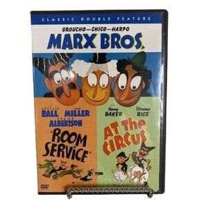 5/$15 Marx Bros DVD Movies Double Feature Room Service At The Circus